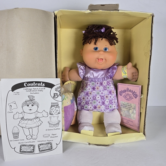 NIB Cabbage Patch Doll 25th Anniversay Premier Edition Baby Gracie AMattie 2008 - Picture 1 of 10